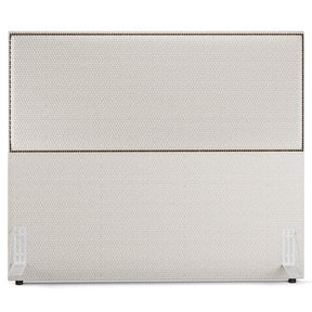 Cabeceira Cama Box Casal Com Tachas 140 cm Vicenza L02 Bouclê Cru