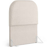 Cabeceira Cama Box 100cm Orgânica Lanna W01 Linho Cru
